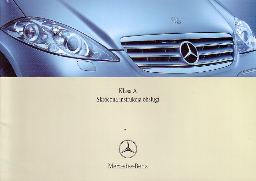 Instrukcja obslugi Mercedes A PL Pobierz pdf z Docer.pl