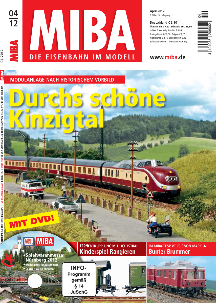 MIBA Eisenbahn Journal Digitale Modellbahn 9 System-Busse 4-2012 