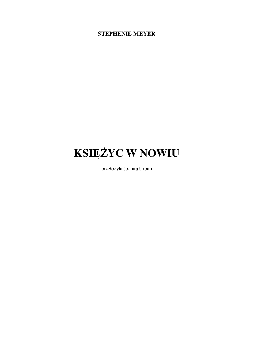 Saga Zmierzch Czesc 2 Ksiezyc W Nowiu Pobierz Pdf Z Docer Pl