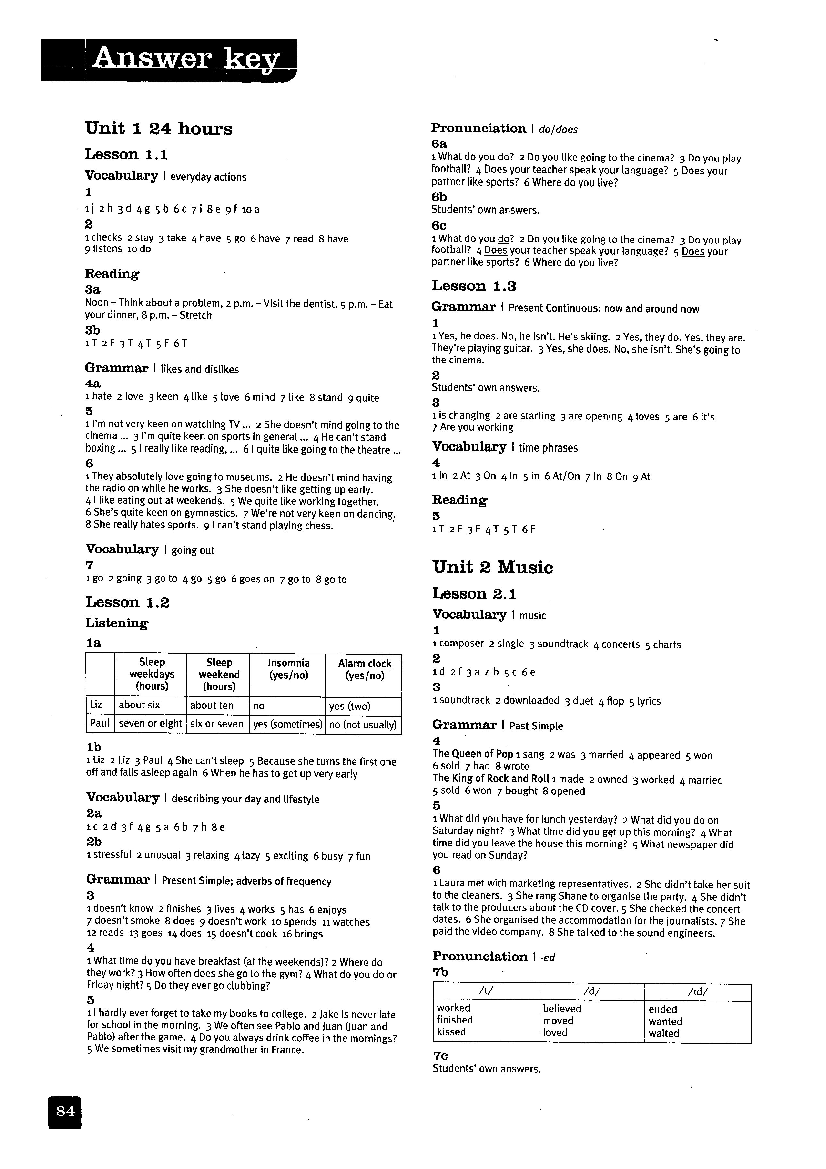 New Total English Pre-Intermediate - WB Answer Key - Pobierz pdf z Docer.pl