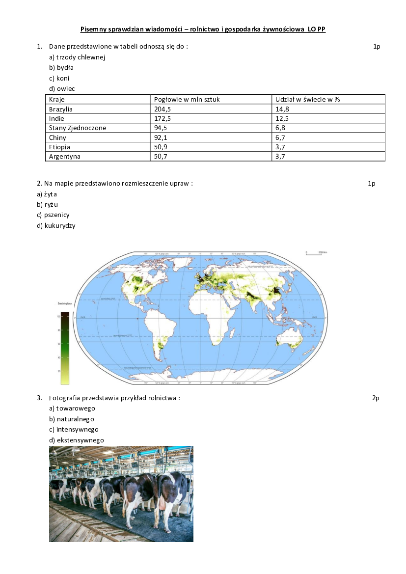 Zmiany Na Mapie Politycznej Sprawdzian Oblicza Geografii 2 - Question