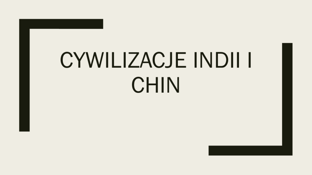 Cywilizacje Indii I Chin Test Cywilizacje Indii i Chin - Pobierz pdf z Docer.pl
