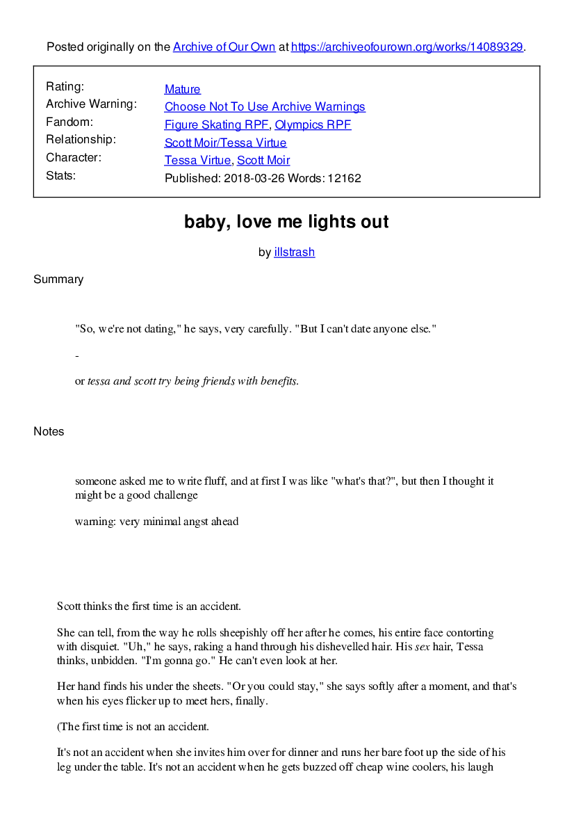 ulykke Lighed fup baby love me lights out - Pobierz pdf z Docer.pl