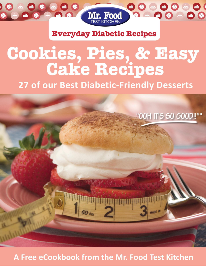 Mr Food Cookies Pies And Easy Cake Recipes Pobierz Pdf Z Docer Pl