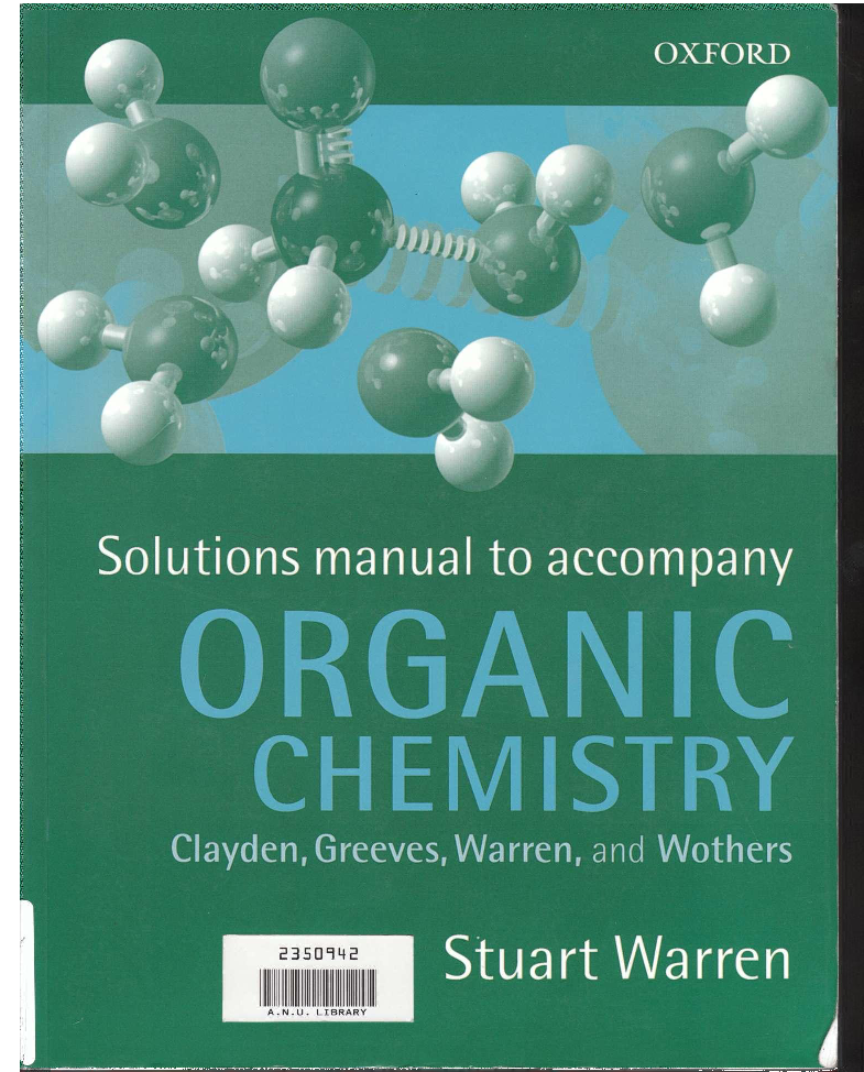 Химия читать. Organic Chemistry Jonathan Clayden pdf. Клейден органическая химия. Warren "Organic Chemistry". Oxford Organic Chemistry.