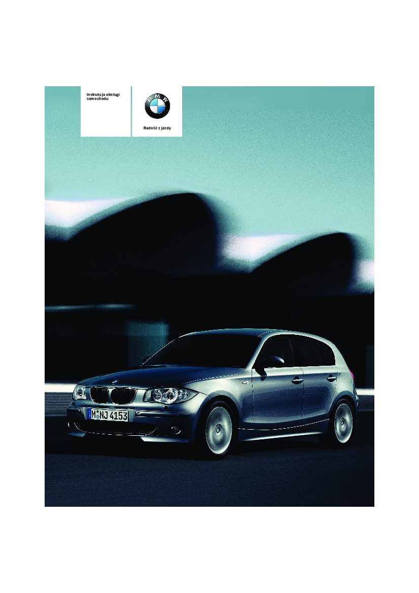 Instrukcja obslugi BMW E87 PL Pobierz pdf z Docer.pl