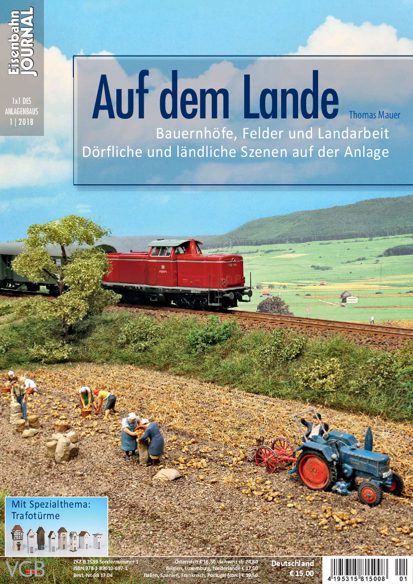 Eisenbahn Journal Romantische Landschaften 1x1 des Anlagenbaus 1-2014 