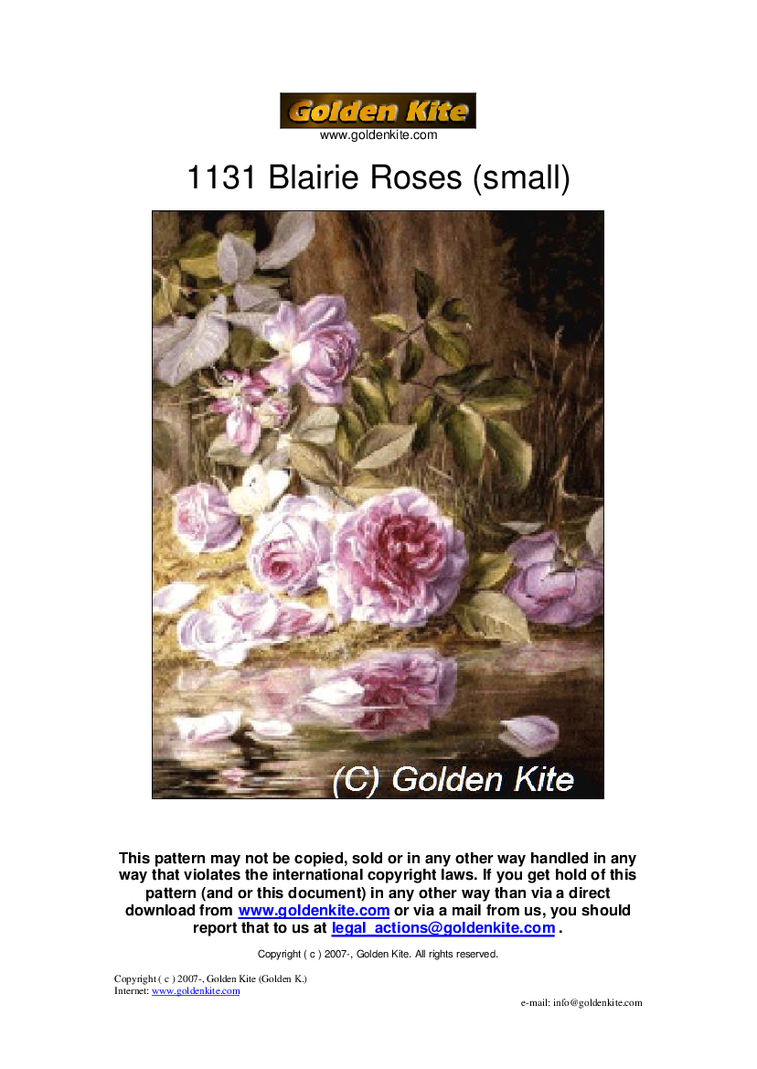 1131 Blairie Roses Small Pobierz Pdf Z Docer Pl