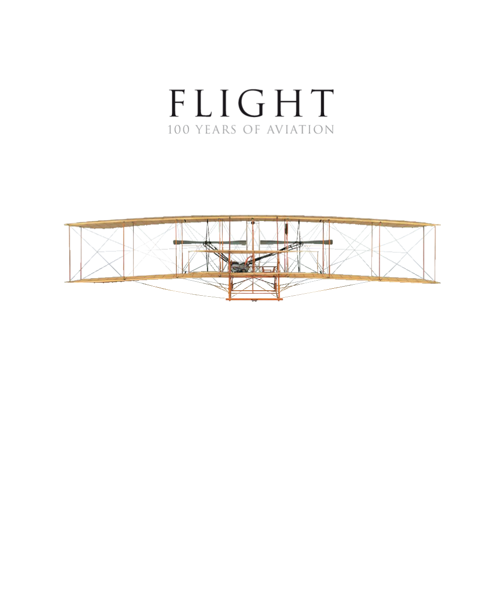 Flight 100. Flight 100 years of Aviation.