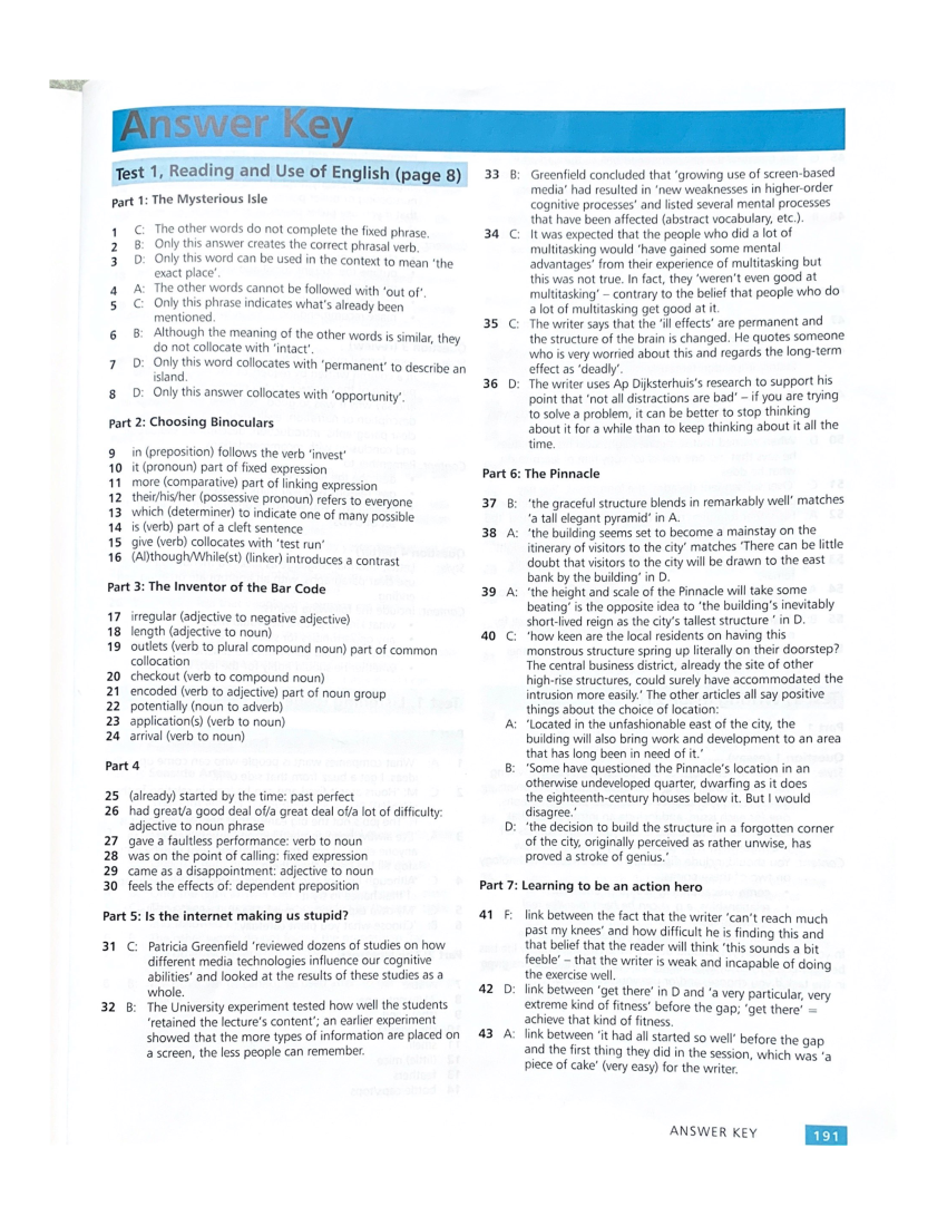 Latest CAE Test Blueprint