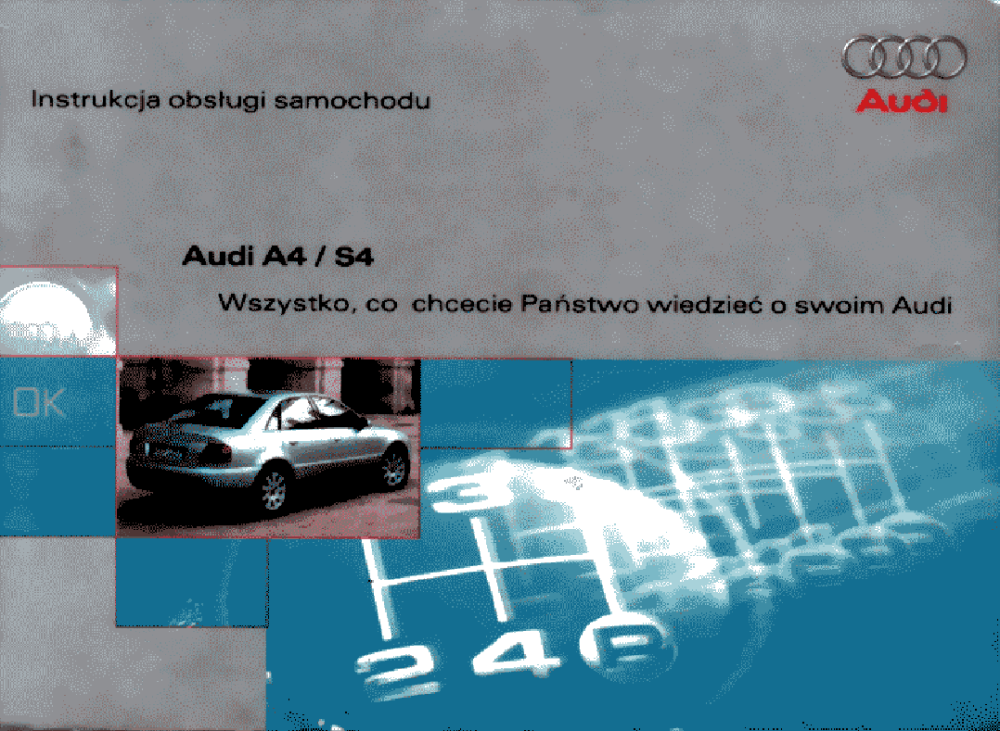 Audi A4 B5 Instrukcja Obs Ugi Pobierz Pdf Z Docer Pl