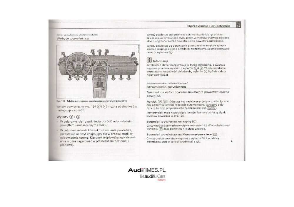 Instrukcja obslugi Audi A4 B7 str 121 150 Pobierz pdf z