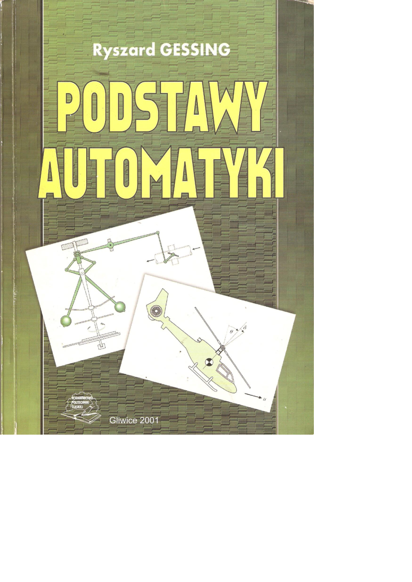 Podstawy Automatyki Gessing Pobierz Pdf Z Docer Pl