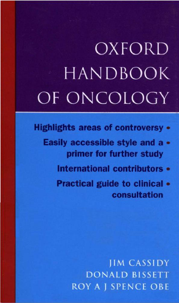 Oxford book of Clinical Specialties.