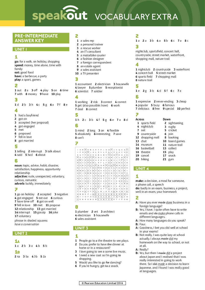 Test out. Speakout pre Intermediate answer Key. Speakout pre Intermediate Keys. Speakout pre-Intermediate Workbook Keys. Speakout pre-Intermediate Tests answer Key.