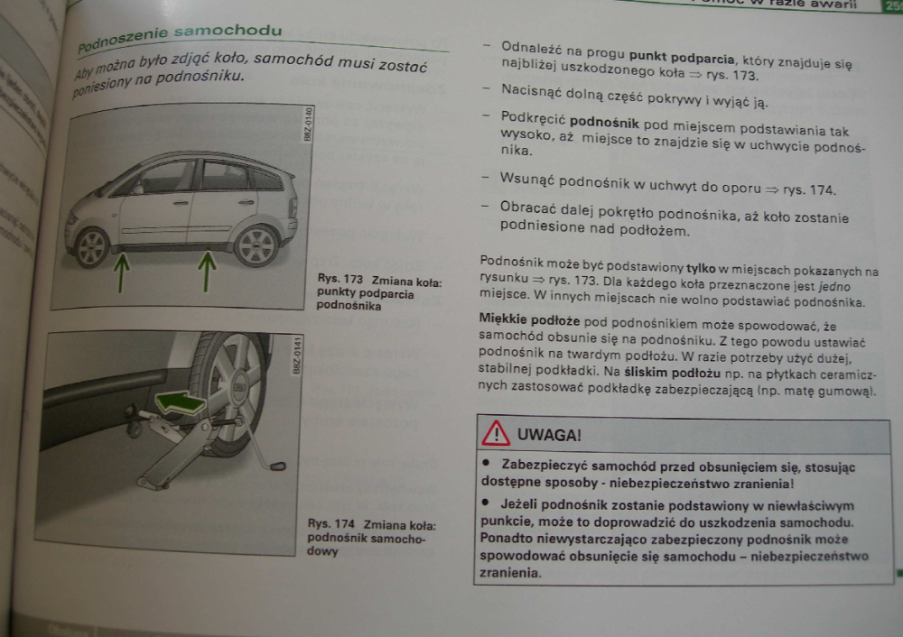 Instrukcja obsługi Audi A2 Pobierz pdf z Docer.pl