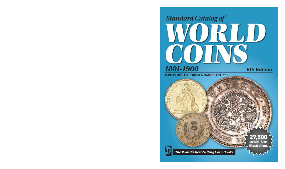 アンティーク コイン カタログ 本 World Coins 1801-1900 - 洋書