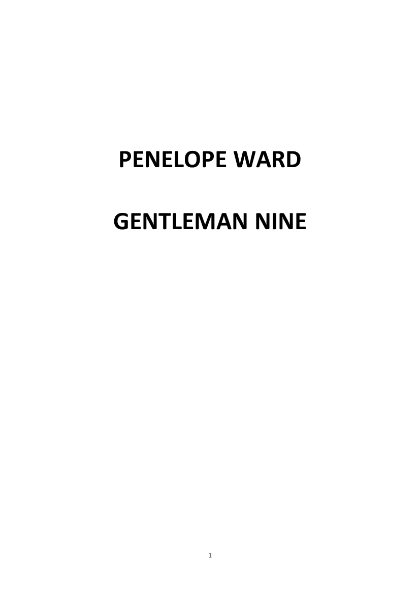 gentleman nine penelope ward