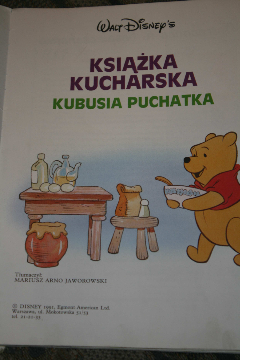 Ksiazka Kucharska Kubusia Puchatka Pobierz Pdf Z Docer Pl