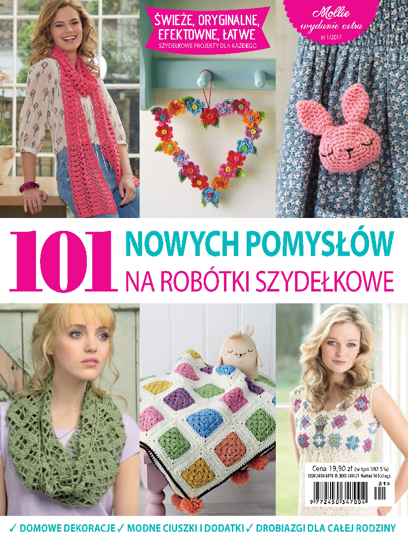 101 Nowych Pomysłów Na Robótki Szydełkowe 101 NOWYCH POMYSŁÓW NA ROBÓTKI SZYDEŁKOWE 2017 - Pobierz pdf z Docer.pl