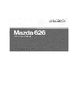 Instrukcja Obslugi Mazda 626 1992-1997 [Pl] - Pobierz Pdf Z Docer.pl